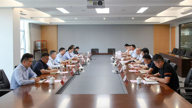 安徽輝隆投資集團(tuán)董事長王濤到浙農(nóng)考察交流